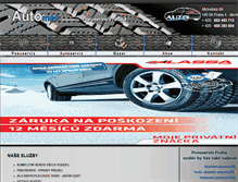 Tablet Screenshot of pneu-michelska.cz